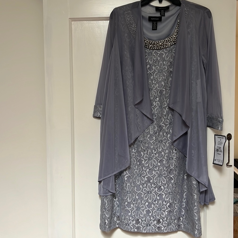Special occasion dress with cover size 12 or M/L